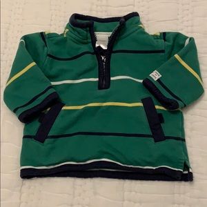 Baby half zip